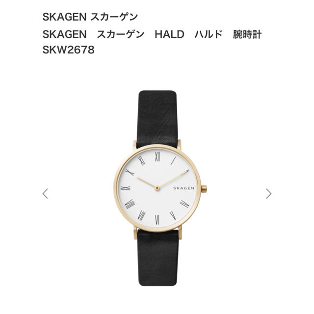 SKAGEN(スカーゲン)のスカーゲン SKAGEN 腕時計 ウォッチ 新品 レディースのファッション小物(腕時計)の商品写真