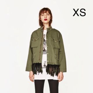 ザラ(ZARA)のZARA ブルゾン カーキ(ブルゾン)