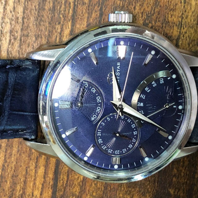 ORIENT(オリエント)のオリエントスター レトログラード WZ0081DE メンズの時計(腕時計(アナログ))の商品写真