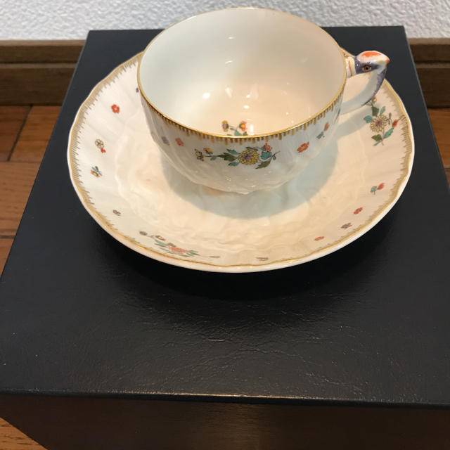 マイセン Meissen スワンサービス ホワイト プレート 2枚