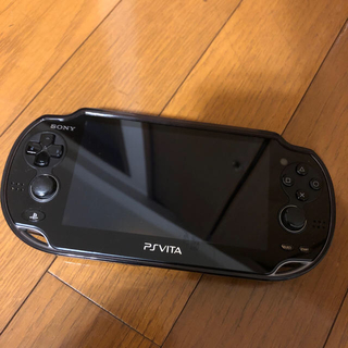プレイステーションヴィータ(PlayStation Vita)のPSVITA 本体 黒 1100(携帯用ゲーム機本体)