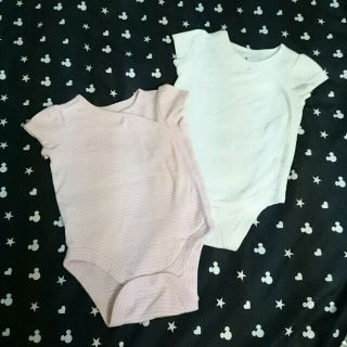 ベビーギャップ(babyGAP)のbabyGAP前開きロンパースセット70(ロンパース)