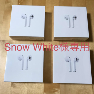 アップル(Apple)のSnow white様専用 AirPods2 4台 MV7N2J/A(ヘッドフォン/イヤフォン)