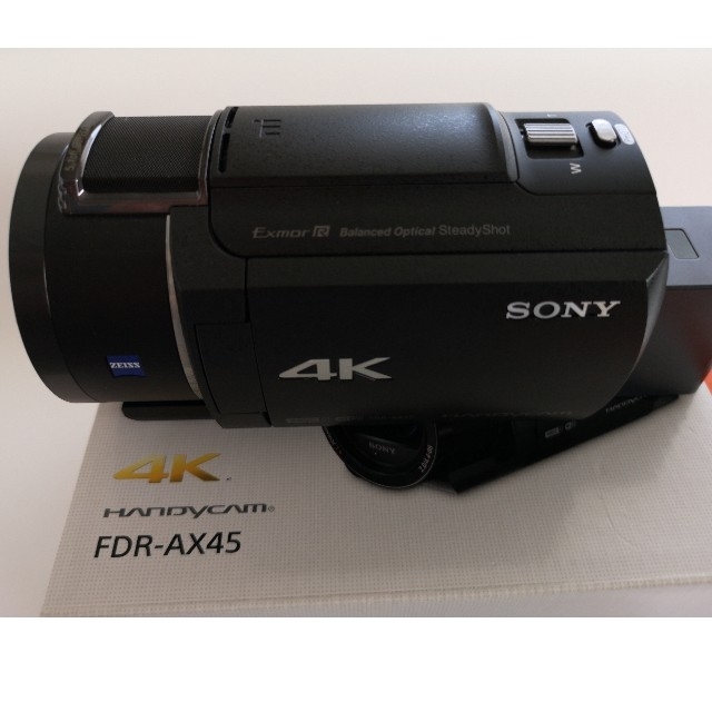 SONY FDR-AX45(B) 4K対応 ビデオカメラ