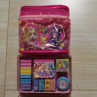 プリキュア　スタンプセット　ビニールカバン(その他)