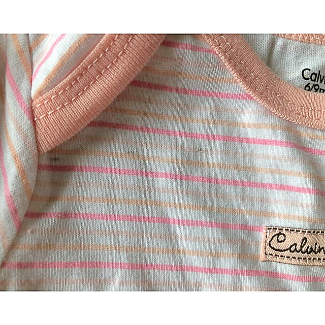 Calvin Klein(カルバンクライン)のガオガオ様専用 Calvin Klein ロンパース5枚セット キッズ/ベビー/マタニティのベビー服(~85cm)(ロンパース)の商品写真