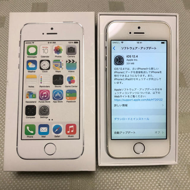 アイホン 5s  Silver 16 GB docomo