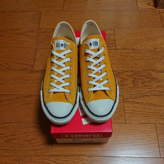 コンバース(CONVERSE)の18AW 新品 コンバース オールスター 日本製 ゴールド 26.5cm(スニーカー)