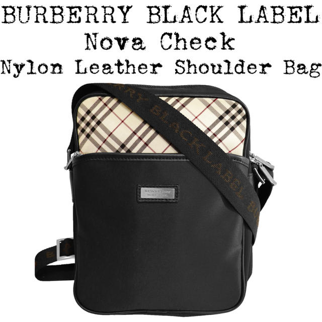 BURBERRY(バーバリー)の★美品★BURBERRY★バーバリー★ノバチェック ショルダーバッグ★ナイロン★ メンズのバッグ(ショルダーバッグ)の商品写真