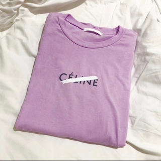 セリーヌ ピンク Tシャツ(レディース/半袖)の通販 15点 | celineの 