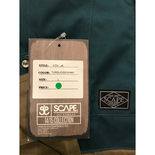 SCAPE エスケープ スノーボードウェアWOMENS YITH JACKET