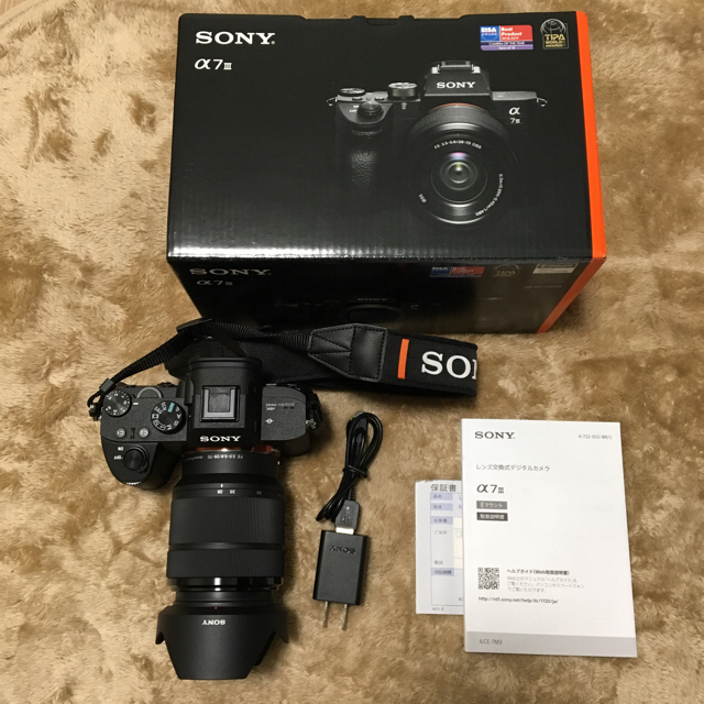 SONY ソニー α7Ⅲ  レンズキット 動作絶好調！α7iii