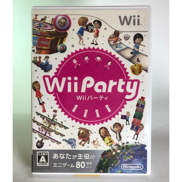 Wii(ウィー)のWii Party エンタメ/ホビーのゲームソフト/ゲーム機本体(家庭用ゲームソフト)の商品写真