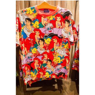 ディズニー(Disney)のアリエル絵柄Ｔシャツ(Tシャツ(半袖/袖なし))