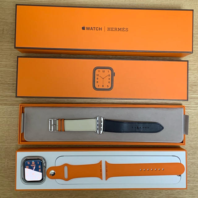 見事な Apple Watch - Apple Watch Hermès 44mm 腕時計(デジタル)