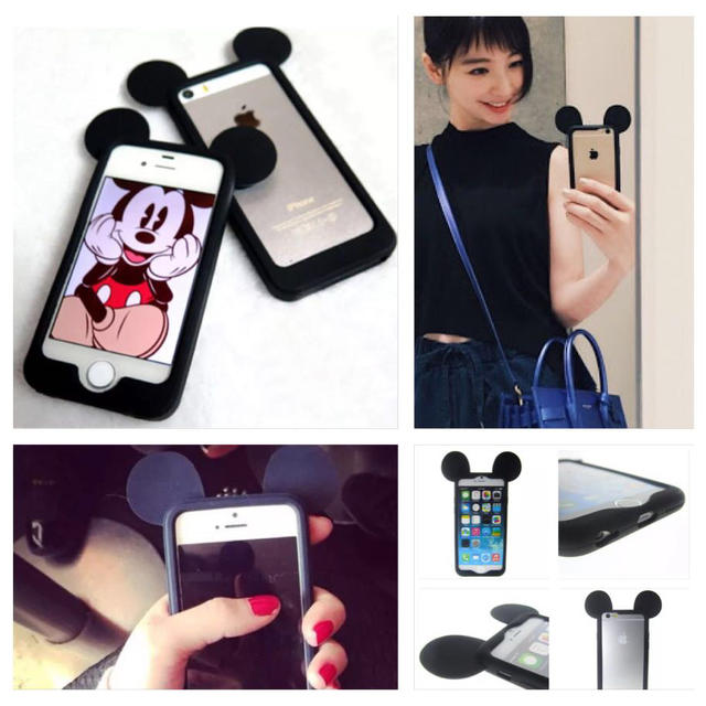 Disney(ディズニー)のラスト1点♡ミッキーiPhone6 スマホ/家電/カメラのスマホアクセサリー(モバイルケース/カバー)の商品写真