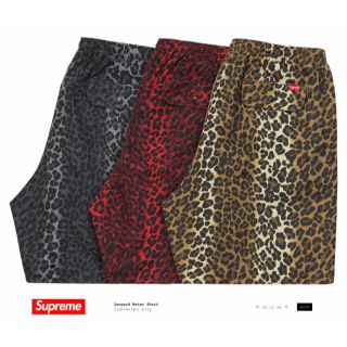 シュプリーム(Supreme)のsupreme leopard short シュプリーム sb dunk box(ショートパンツ)