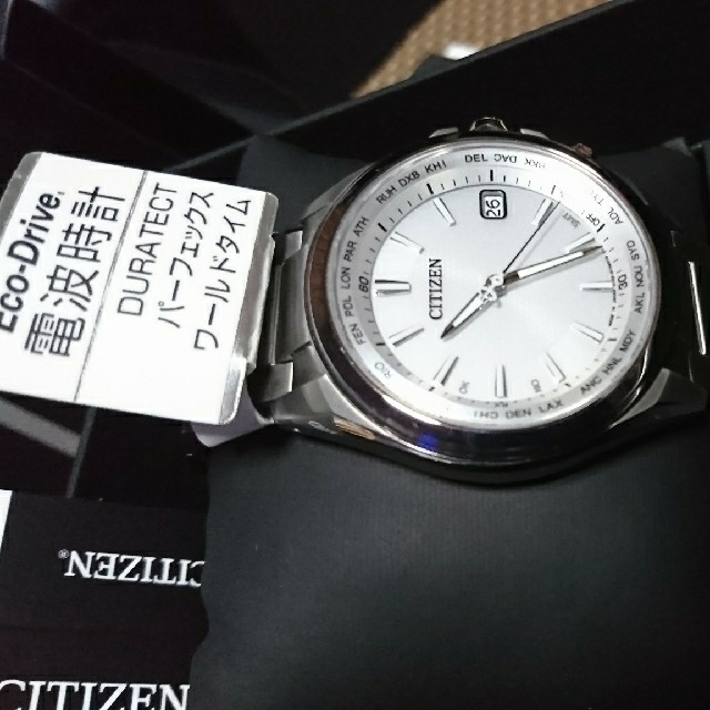 CITIZEN - ☑️美品　値下げ   CITIZEN   アテッサ   CB1070-56Aの通販 by 野沢菜's shop｜シチズンならラクマ