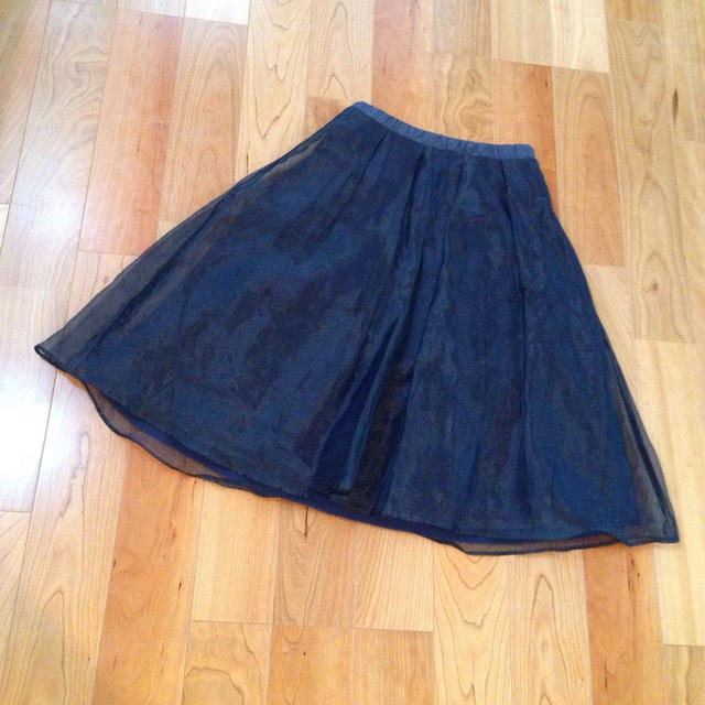 Mila Owen(ミラオーウェン)の可愛い☆ミラオーウェン チュールスカート レディースのスカート(ひざ丈スカート)の商品写真