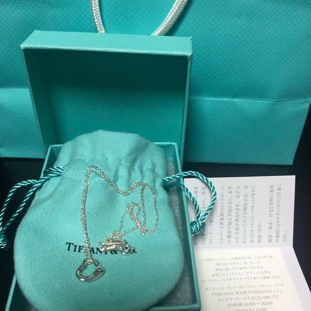 Tiffany & Co.(ティファニー)のティファニー Tiffany オープンハート ネックレス レディースのアクセサリー(ネックレス)の商品写真