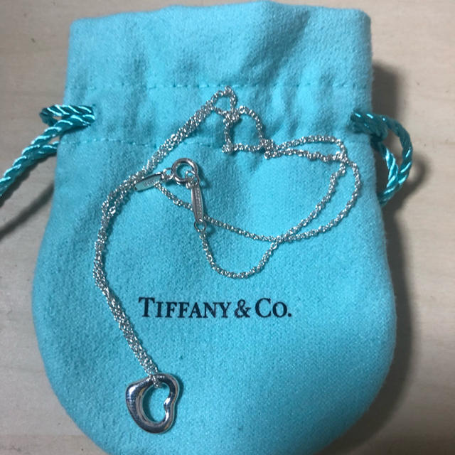 Tiffany & Co.(ティファニー)のティファニー Tiffany オープンハート ネックレス レディースのアクセサリー(ネックレス)の商品写真