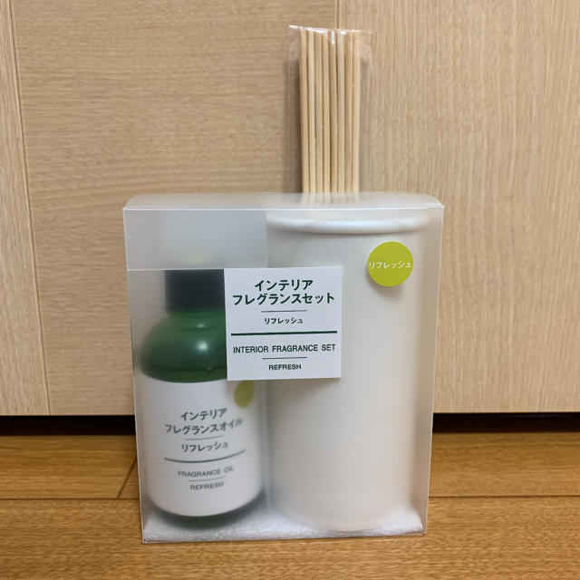 MUJI (無印良品)(ムジルシリョウヒン)のインテリアフレグランスセット・リフレッシュ コスメ/美容のリラクゼーション(アロマオイル)の商品写真