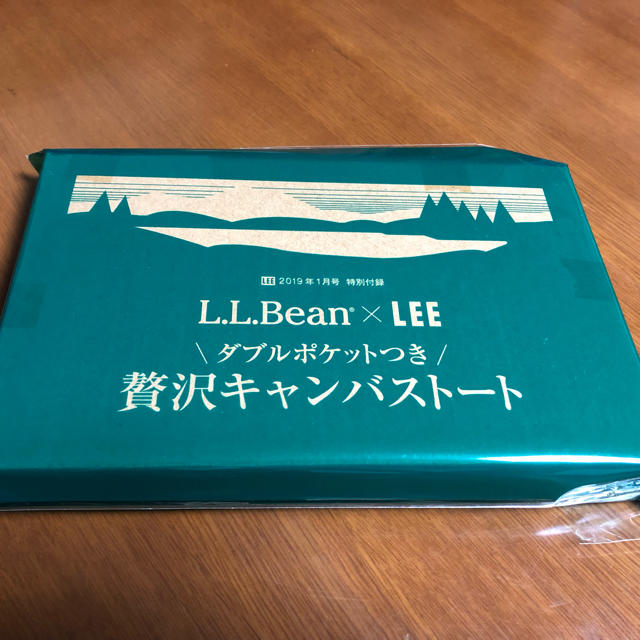 L.L.Bean(エルエルビーン)のLEE 1月号付録 L.L.Bean トートバッグ レディースのバッグ(トートバッグ)の商品写真