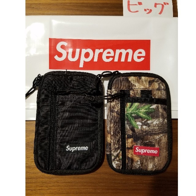 Supreme(シュプリーム)の★２点セット★19FW Supreme Small Zip Pouch ハンドメイドのファッション小物(ポーチ)の商品写真