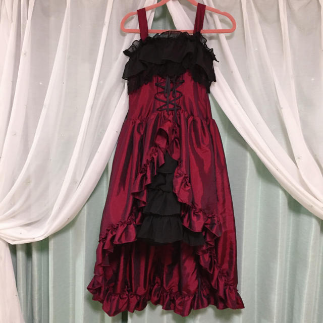 ATELIER PIERROT バッスルコルセットJSK 黒ワイン | フリマアプリ ラクマ