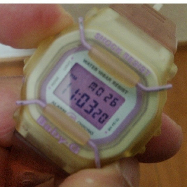 Baby-G(ベビージー)のCASIO　baby-G　BG-360　パープル レディースのファッション小物(腕時計)の商品写真