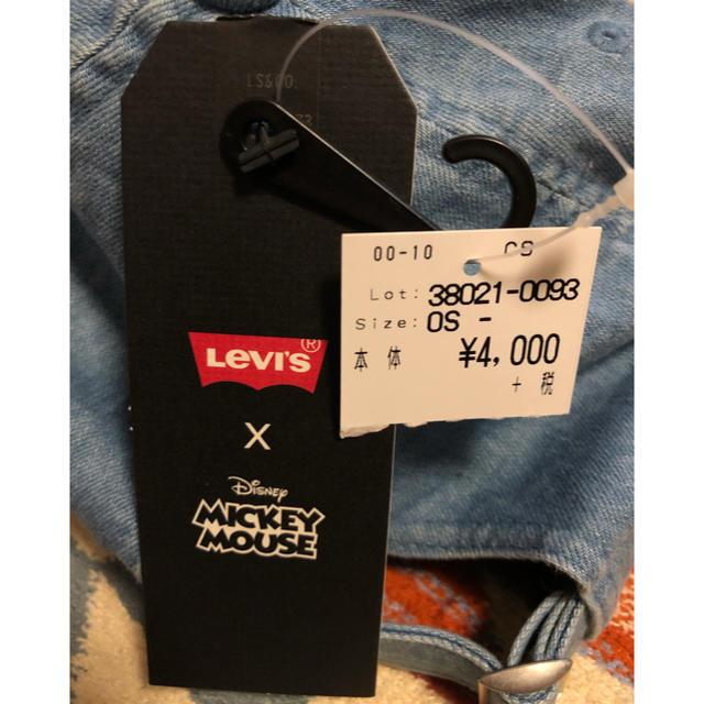 Levi's(リーバイス)の新品未使用 Levi's × Mickey Mouse デニムキャップ メンズの帽子(キャップ)の商品写真