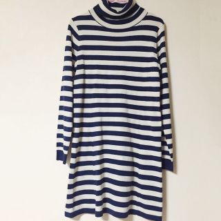 マウジー(moussy)のMOUSSYボーダーワンピ(ミニワンピース)