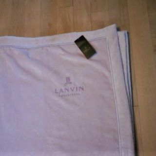 ランバンコレクション(LANVIN COLLECTION)の新品[LANVIN COLLECTION] シール織綿毛布  シングル  ピンク(毛布)