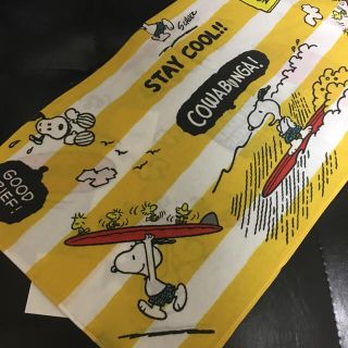 スヌーピー(SNOOPY)の【新品・限定】スヌーピー ハンカチ(ハンカチ)