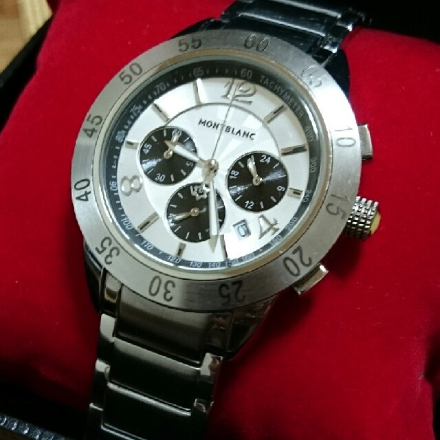 MONTBLANCメンズ腕時計 タイムセールの通販 by コウジ's shop｜ラクマ