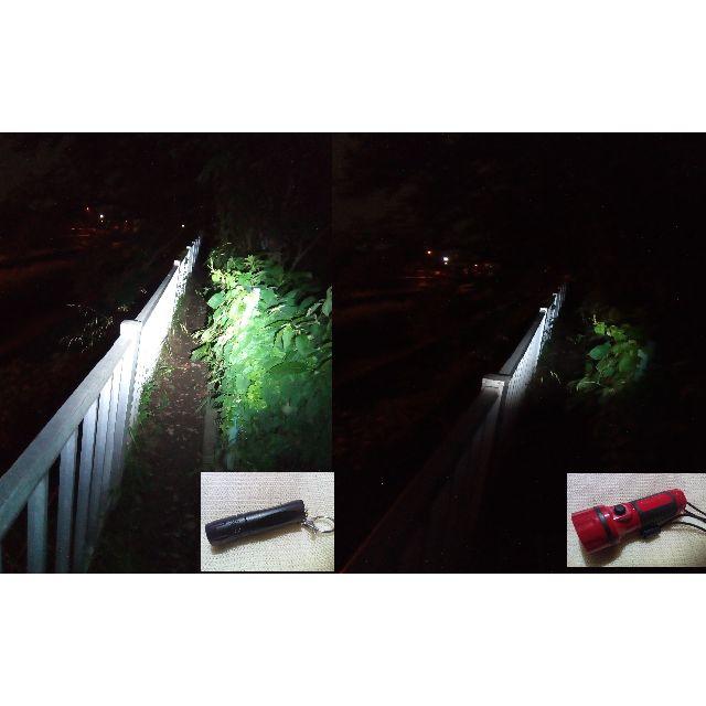 小型　LED ハンディライト　Ｔ６　１灯　14500　　単３　フラッシュライト キッズ/ベビー/マタニティの外出/移動用品(その他)の商品写真