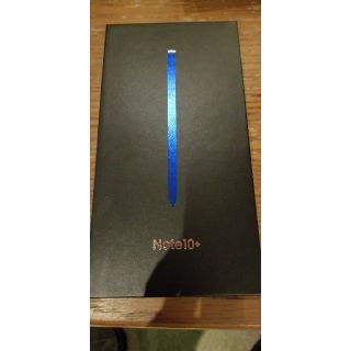 新品未使用SAMSUNG GLAXY NOTE10+ Aura Glow(スマートフォン本体)