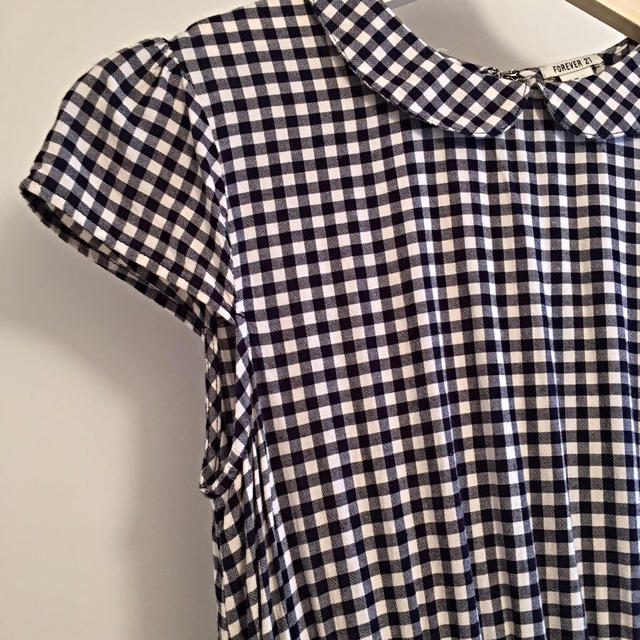 FOREVER 21(フォーエバートゥエンティーワン)のGingham check dress レディースのワンピース(ひざ丈ワンピース)の商品写真