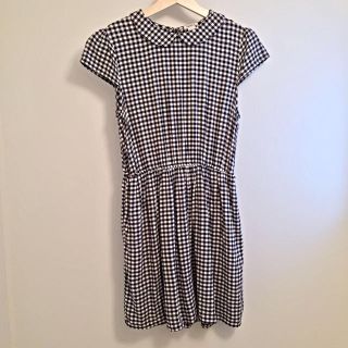 フォーエバートゥエンティーワン(FOREVER 21)のGingham check dress(ひざ丈ワンピース)