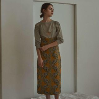 ビューティアンドユースユナイテッドアローズ(BEAUTY&YOUTH UNITED ARROWS)のTAN 花柄スカート(ロングスカート)