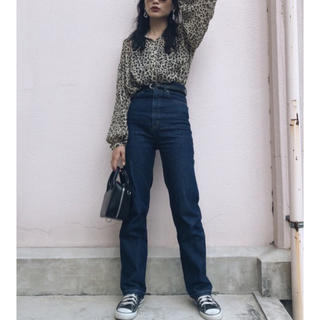 マウジー(moussy)の今季新作☆MOUSSY SHEER LEOPARD シャツ☆レオパードシャツ新品(シャツ/ブラウス(長袖/七分))