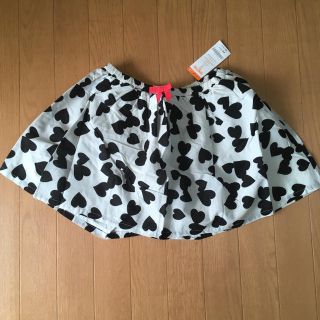 ジンボリー(GYMBOREE)の新品 ジンボリー  10T ハート スカート140(スカート)