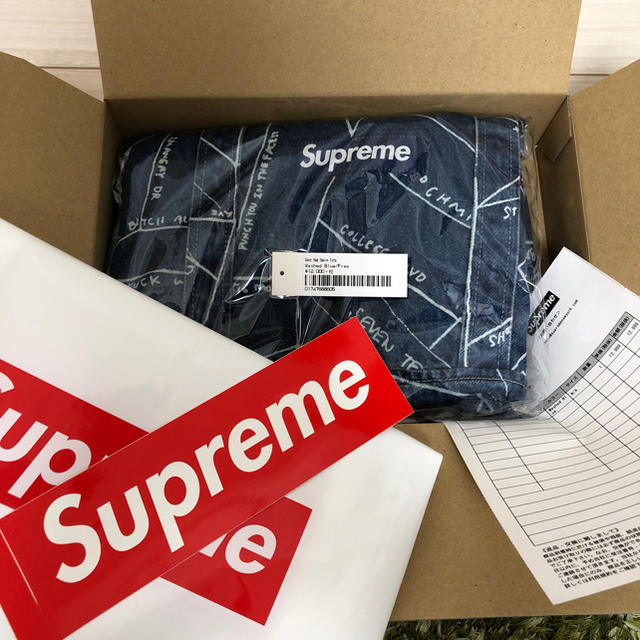 Supreme GONZ MAP DANIM TOTE デニム トートトートバッグ