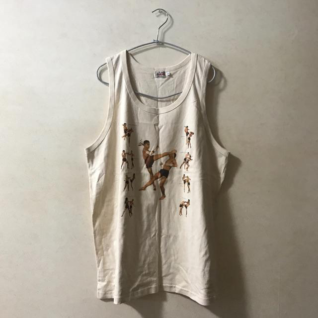 BEAUTY&YOUTH UNITED ARROWS(ビューティアンドユースユナイテッドアローズ)のThai kick tank top🥊 メンズのトップス(Tシャツ/カットソー(半袖/袖なし))の商品写真