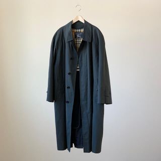 バーバリー(BURBERRY)のBurberry バーバリー 90s ライナー ステンカラー コート ネイビー(ステンカラーコート)