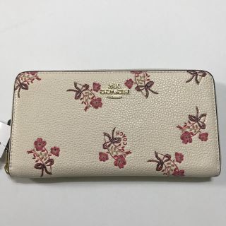 コーチ(COACH)の花柄のCOACH新品未使用長財布(財布)