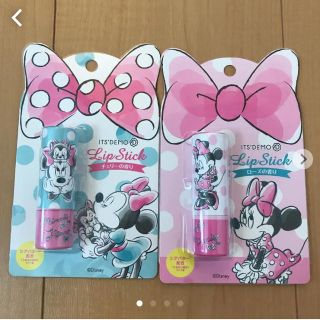 イッツデモ(ITS'DEMO)のITS'DEMO☆ミニー&フィガロ☆リップ 2本セット(リップケア/リップクリーム)