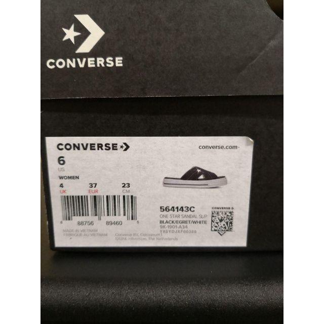 CONVERSE(コンバース)の海外限定 23 コンバース　ワンスターサンダル　スリップ レディースの靴/シューズ(サンダル)の商品写真