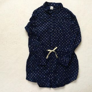 オシュコシュ(OshKosh)の#10 140センチ オシュコシュ ゴールドドットのチュニック(Tシャツ/カットソー)