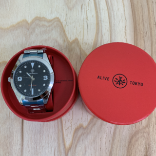 アライブアスレティックス(Alive Athletics)の◆新品未使用◆ALIVE腕時計　ANSWER　silver/black(腕時計(アナログ))